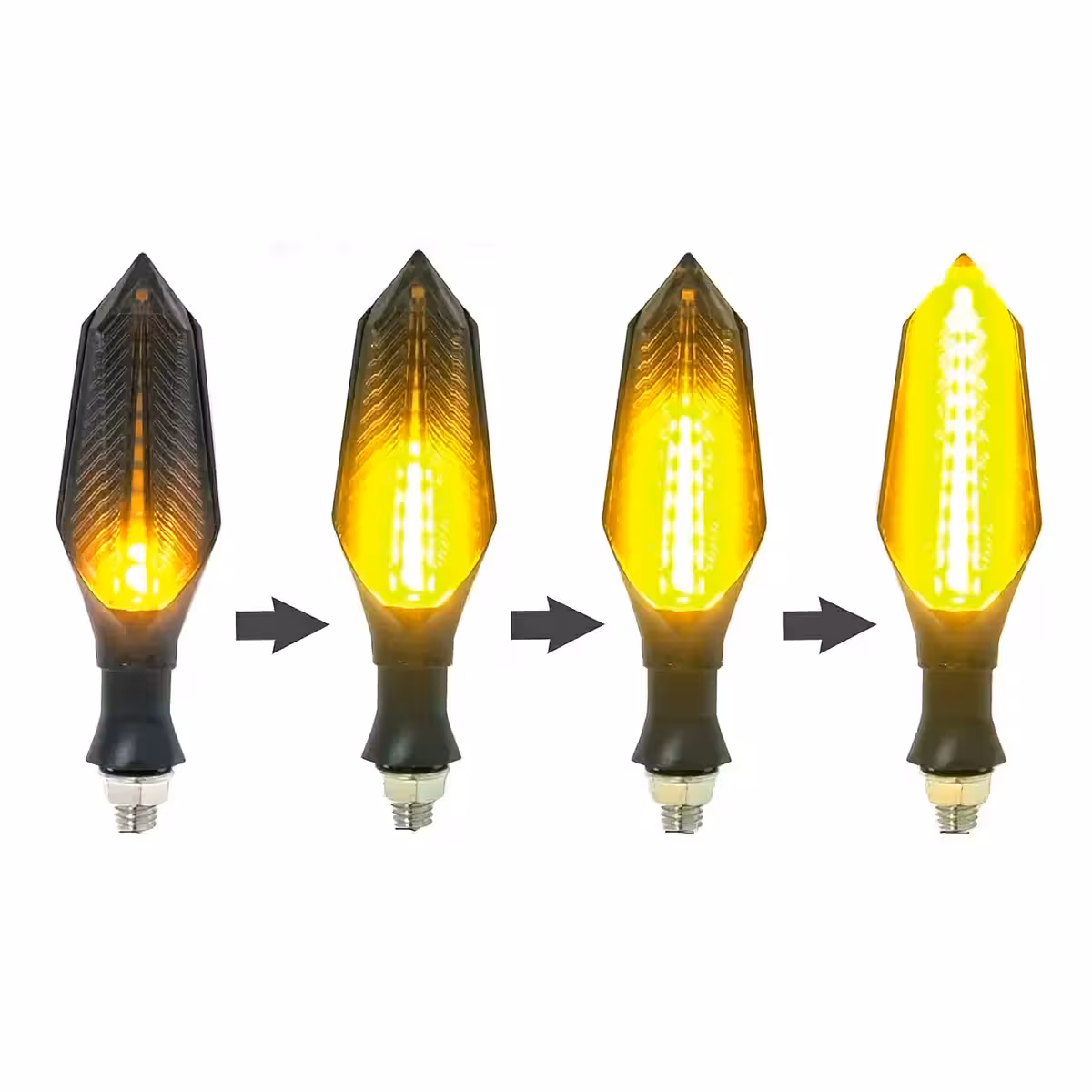 Oranžid dünaamilised suunatuled elektritõukerattale