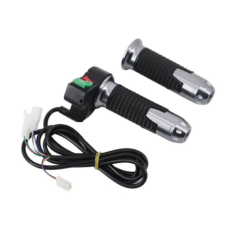 Gaasipedaal koos sireeniga Elektrilise tõukeratta gaasihoob koos signaalnupuga