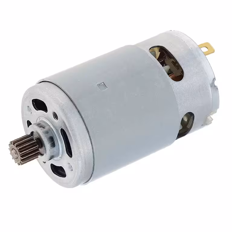 DC mootor RS-550VC 9V–12V 12 hambaga – ideaalne elektripuuride, kruvikeerajate, RC ja DIY projektide jaoks