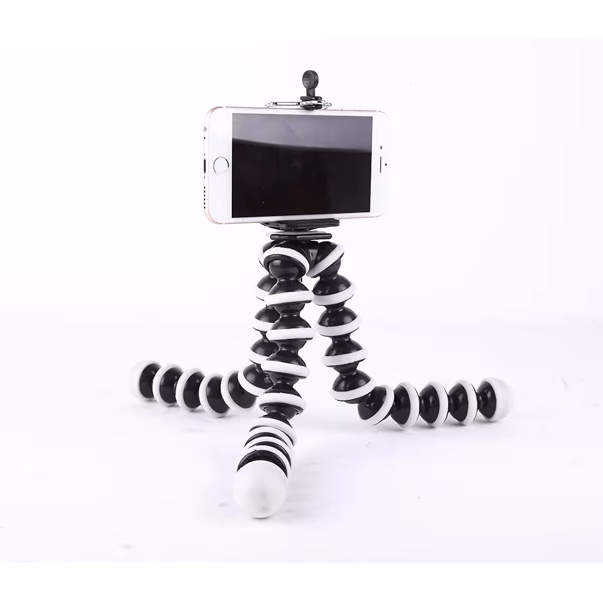 Paindlik statiiv, tugev disain, must ja hõbedane