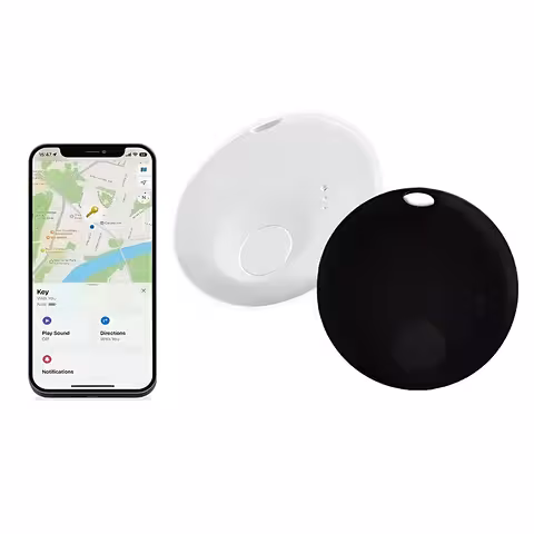 GPS jälgimise ja asukoha seade auto, laste, võtmete ja lemmikloomade jaoks – ühilduv iPhone’iga (Find My, AirTag)