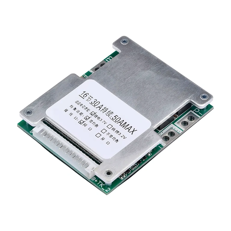 BMS 16S 60V 40A plaadi külgvaade