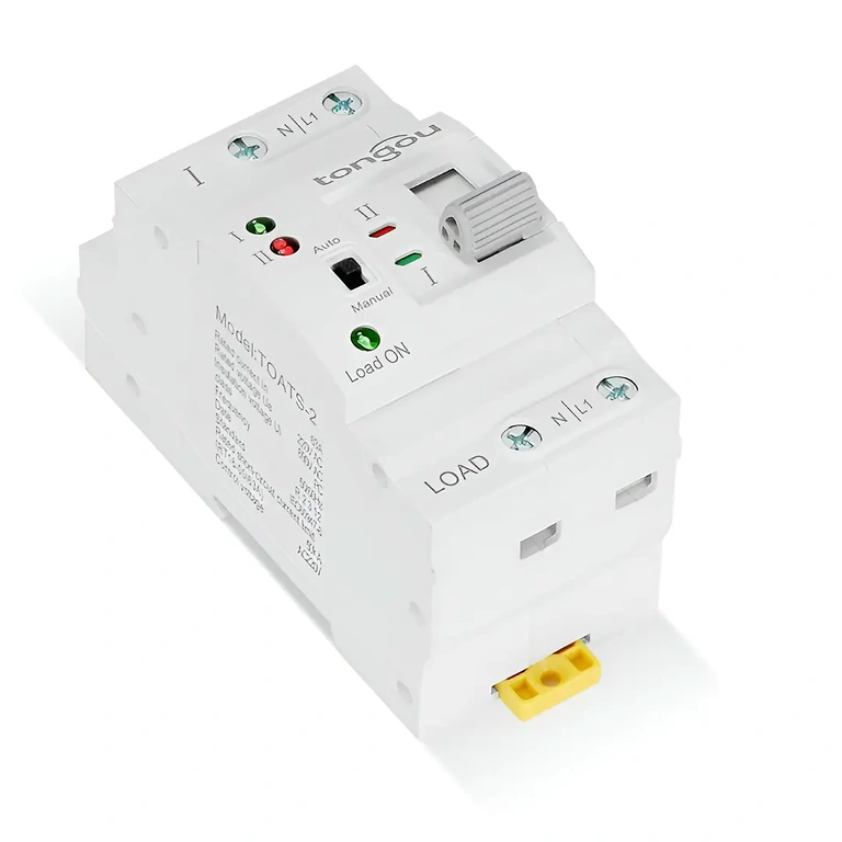 ATS seadme ühendusterminalide lähivaade