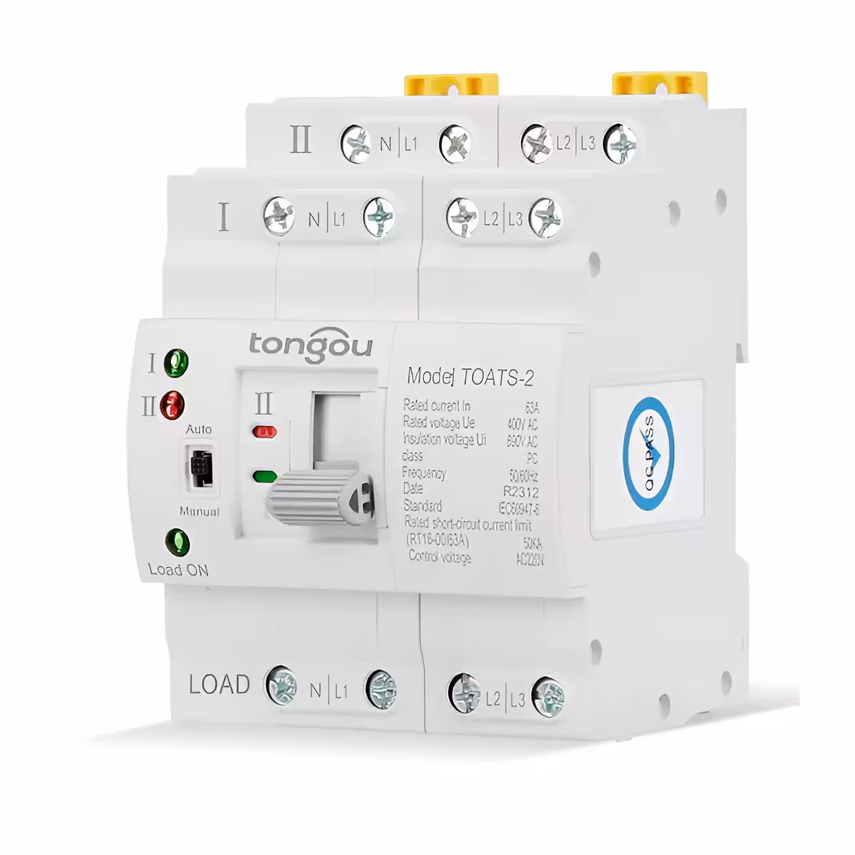 Kiirlülitussüsteem peamise ja varutoiteallika vahel