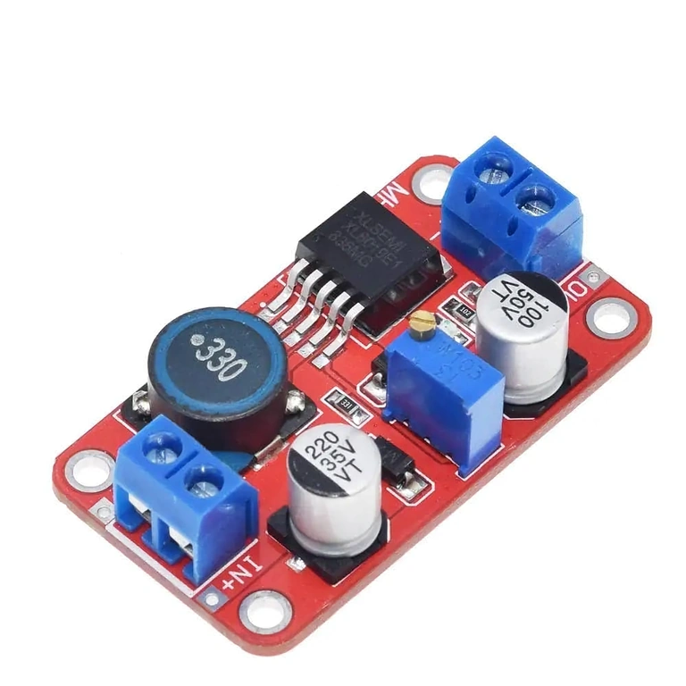 XL6019 DC-DC Boost Converter moodul – esivaade XL6019 DC-DC Boost Converter esivaade, disaini detailseks hindamiseks