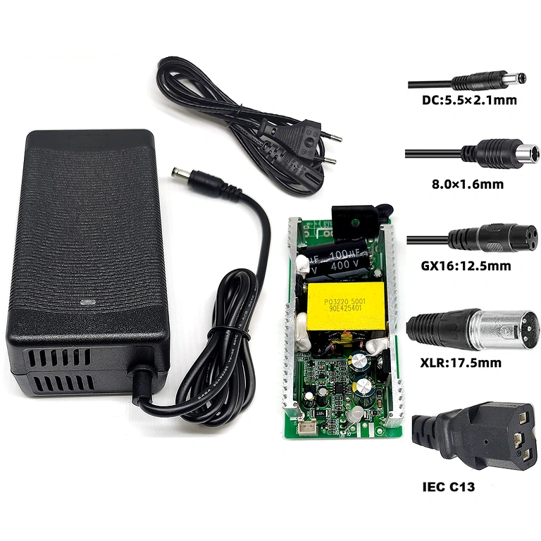 Mitmeotstarbeline 60V laadija 60V–67.2V 2A laadija ühilduv erinevate elektriliste sõidukitega, CityCoco, Harley ja jalgrattad