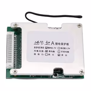 BMS 14S 52V 30A Li-Ion akude jaoks – kaitse ja akude tasakaalustamine