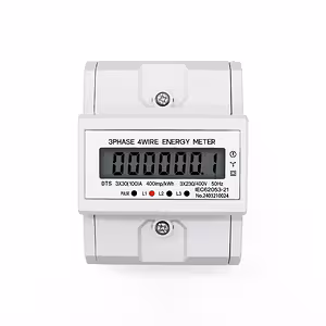 Digitaalne LCD-ekraan trifaasilise loenduri ekraanil