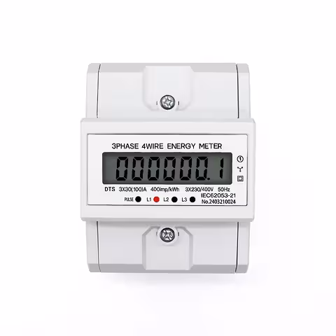 Kolmefaasiline digitaalne elektriarvesti 380V – täpne energiatarbimise jälgimine