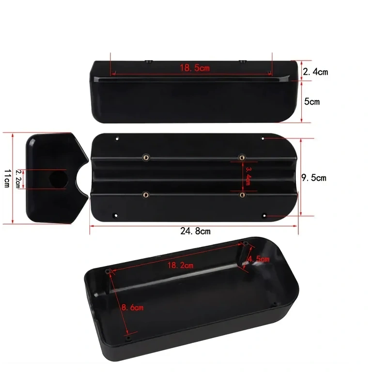 24,8 x 9,5 x 5 cm kast