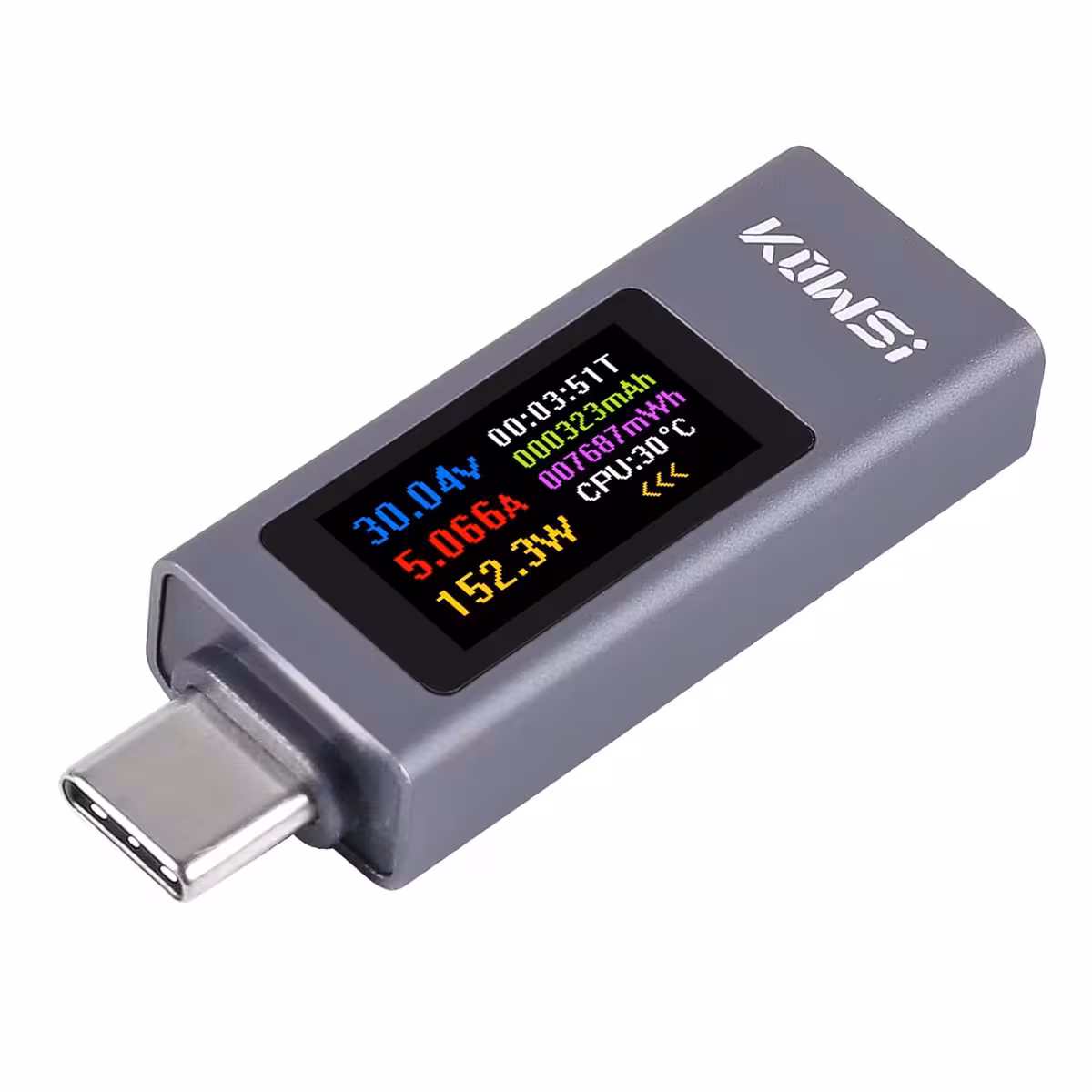 Pinge ja voolu graafiline kuvamine KWS-2302C