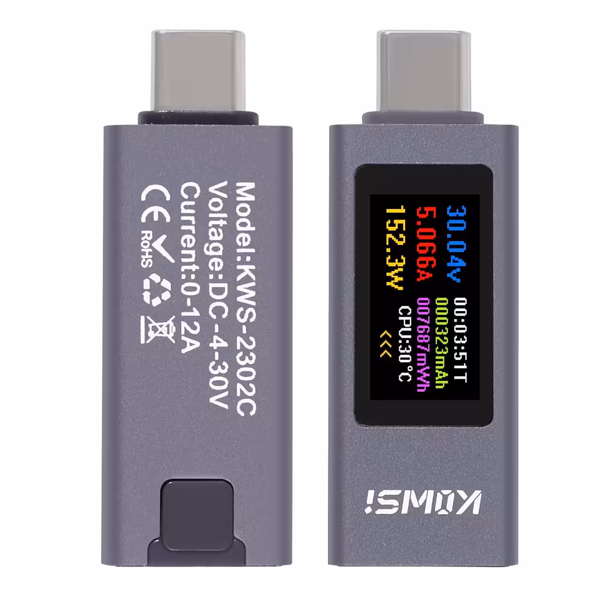 Mitmed fotod USB C tester KWS-2302C