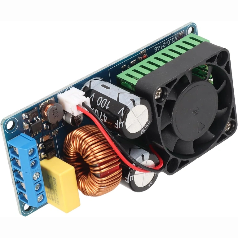 Mono 500W IRS2092 võimendi trükkplaadi detail