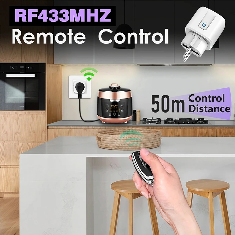 Töötab lülitina – üks klõps sisse, teine klõps välja