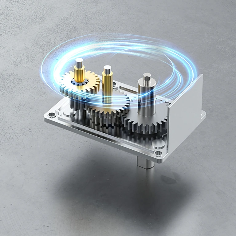 Spiraalmootori 12V pilt paigaldatuna ajamisse või automaatsüsteemi