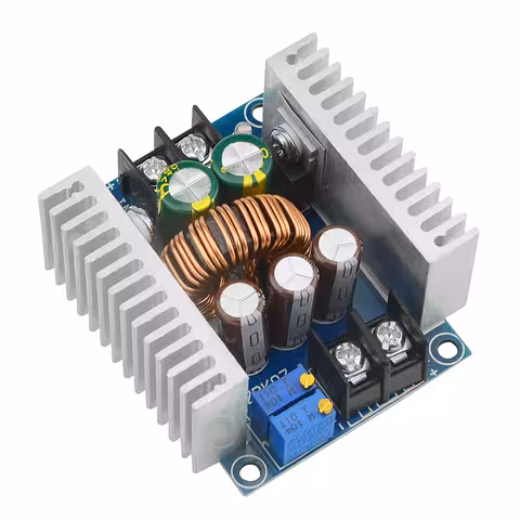 Step-down muundur 20A 300W – alalispinge alandaja 6–40V → 1.2–36V, CC/CV moodul