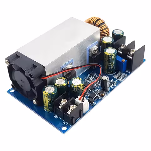 DC-DC alaldi 12–75V 25A 600W – pinge- ja vooluregulaator CV/CC toite ja akude jaoks