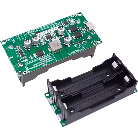 Mini UPS moodul 5V/12V – DC UPS moodul 18650 akudele