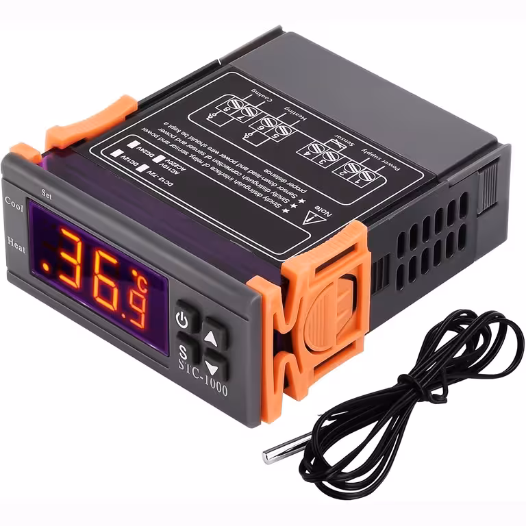 Digitaalne temperatuuri kontroller 220V/230V – elektrooniline termostaat STC1000 NTC-anduriga