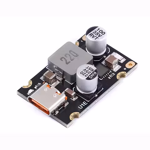 USB-C PD 65W mooduli esivaade koos pistikuga