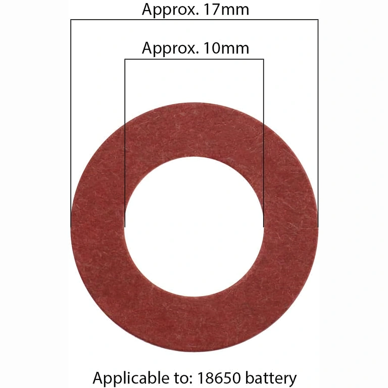Täpsed mõõtmed 17,8x10,5x0,3 mm 18650 isolatsioonipaberile