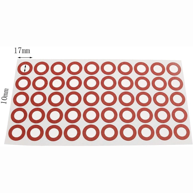 Punane isolatsioonipaber 18650 akude anoodipunkti jaoks