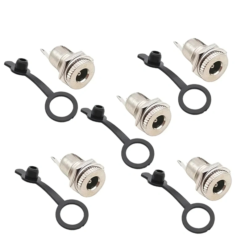 Täiskomplekt 5 DC 12V 5,5x2,1 mm pesa – grupp