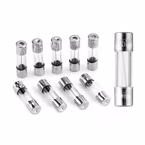 10A 5x20 mm klaasfuse klaasist toru detail