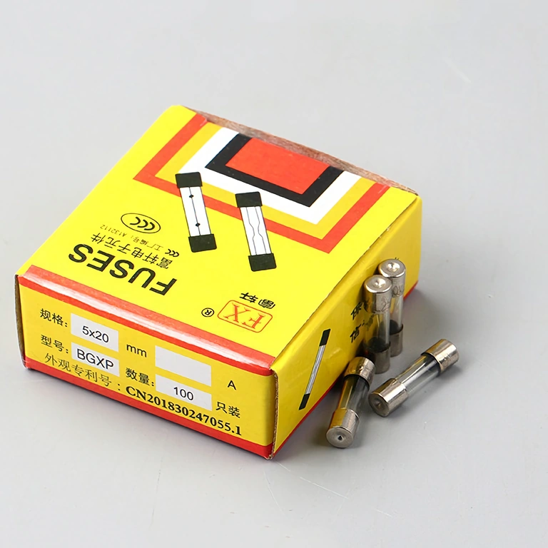 Täiskomplekt 100 klaasfussi 10A 5x20 mm