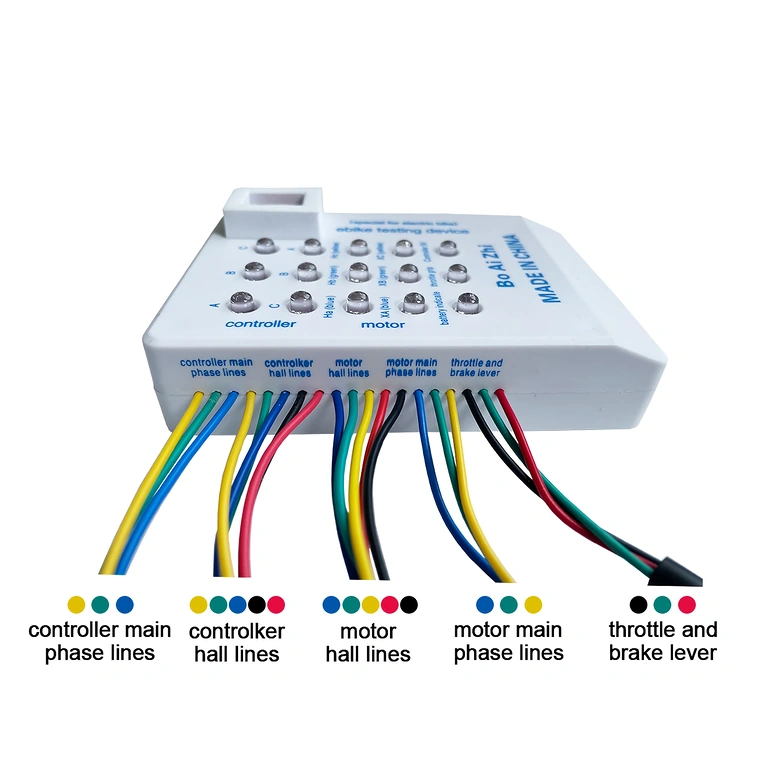 Universaalse tester ühenduste detail