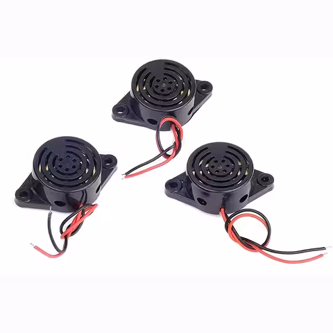 Komplekt 3 pieso-summerit elektroonilise alarmi jaoks