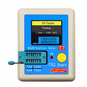 Transistoride, kondensaatorite ja dioodide tester LCR-T7